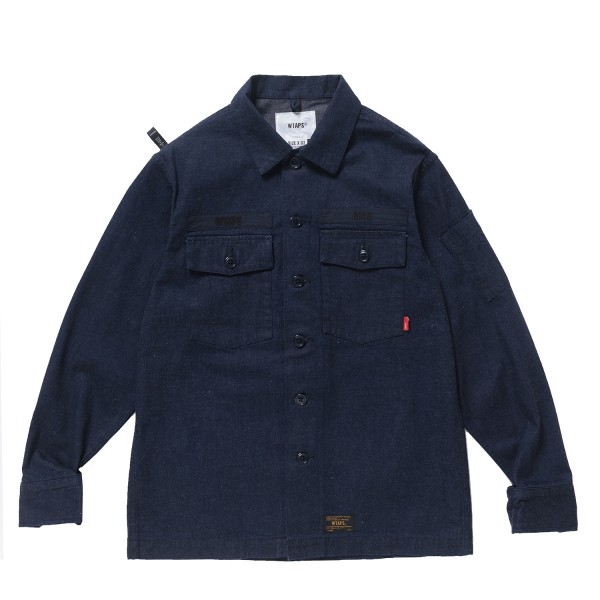 Wtaps Buds Longsleeve 03 Denim Shirt