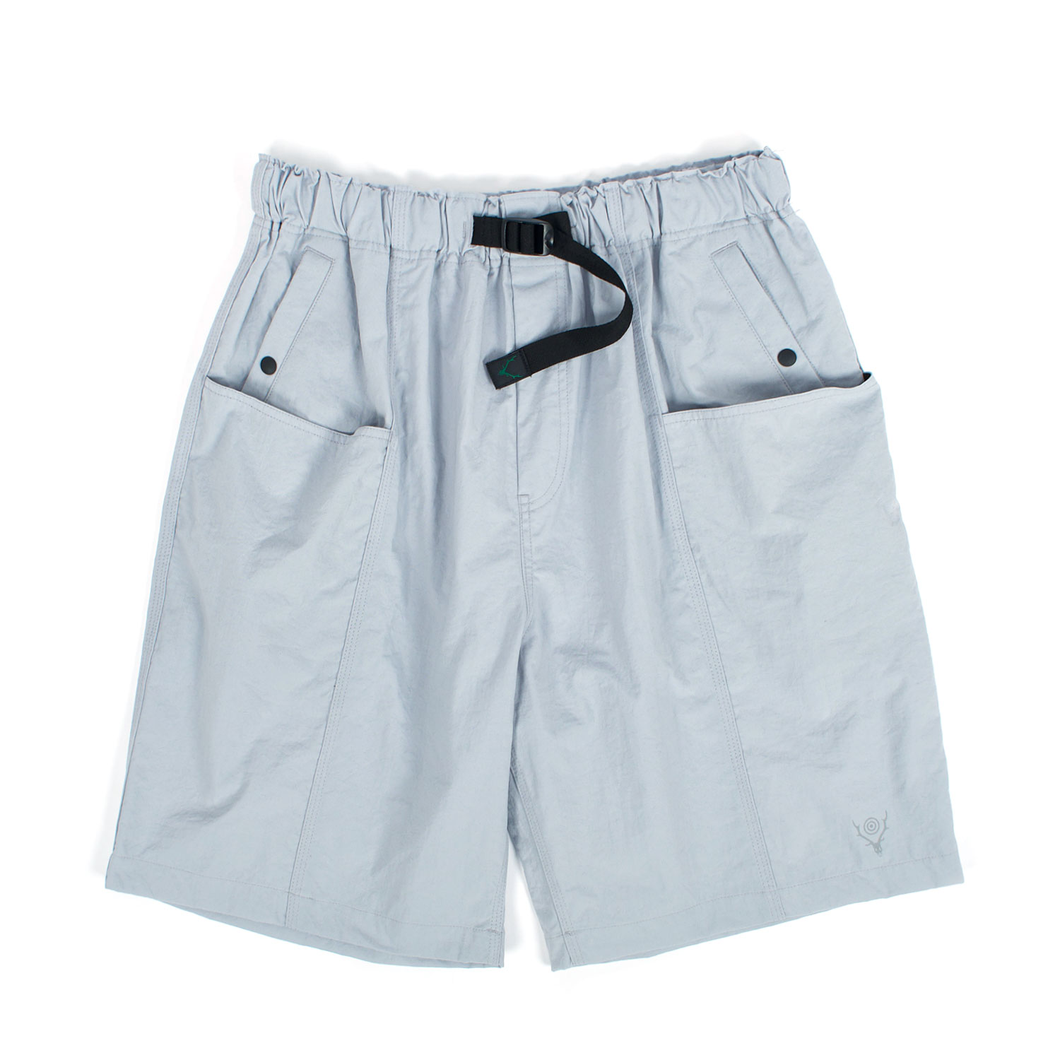 かっちゃん South2 West8 Belted C.S. Short South2 West8 Men's Belted C.S.Nylon Shorts in Grey Beige
