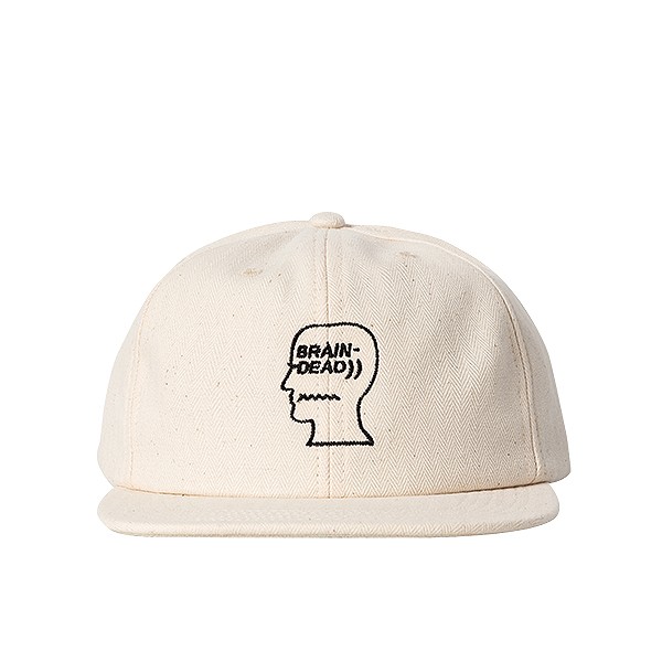 Brain Dead Herringbone Logo Cap