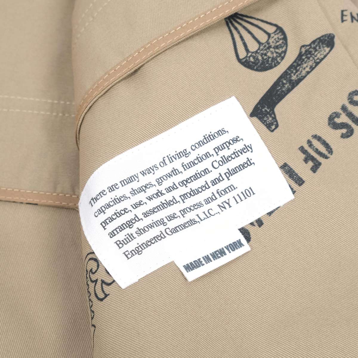 Engineered Garments Graffiti Print Fowl Vest | FIRMAMENT
