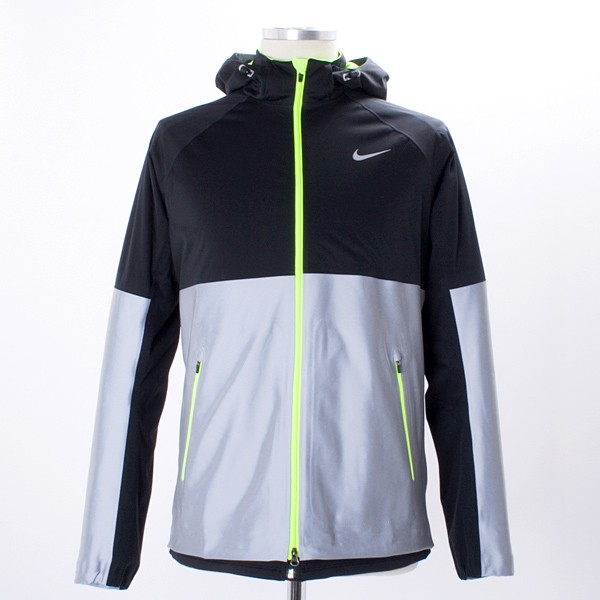 nike shield flash running jacket