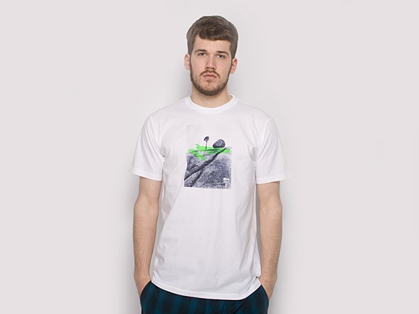 Stussy Deluxe Boulder And Tree T-Shirt