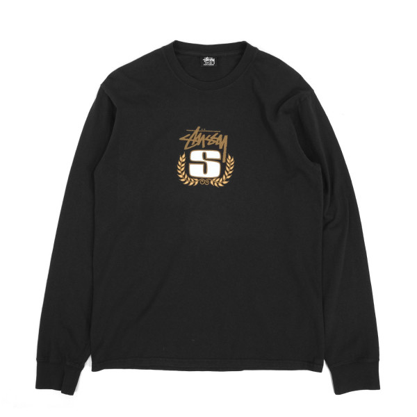 Stussy S Wreath Pigment Dyed Longsleeve 