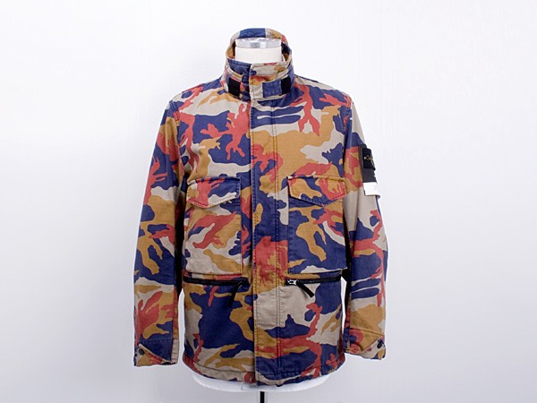 Stone Island Cotton Camouflage M-65 Jacket