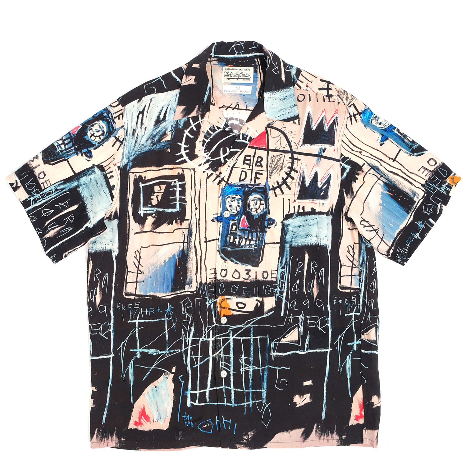 ワコマリア JEAN-MICHEL BASQUIAT SHIRT-