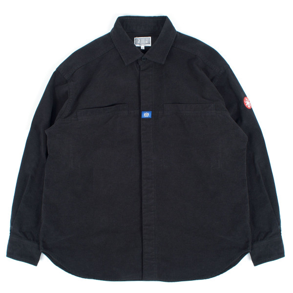 Cav Empt Brushed Cotton Design Big Shirt CES29SH01 Black