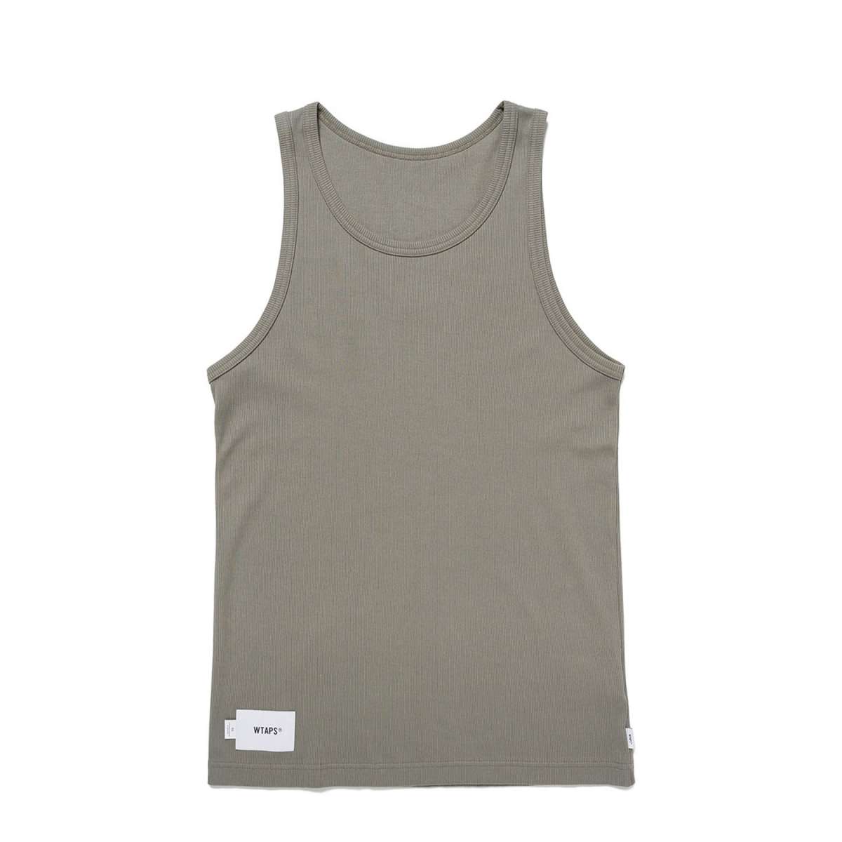 トップス WTAPS Sign / Tank Top / Cotton OliveDrab WTAPS Sign / Tank Top / Cotton OliveDrab