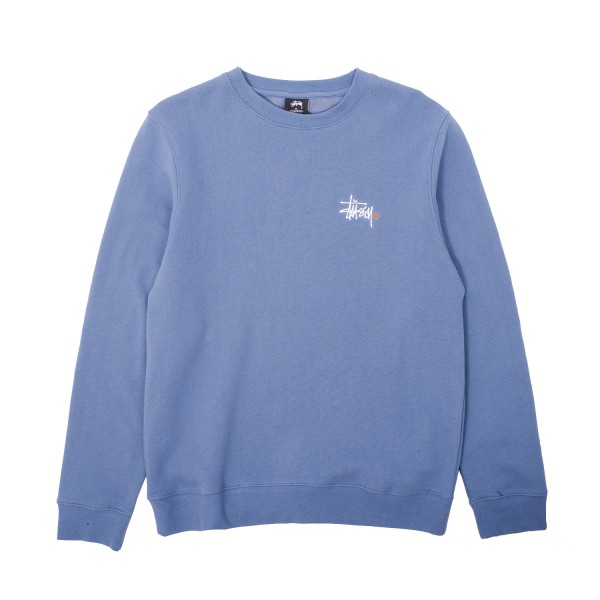 Stussy Basic Logo App. Crewneck Sweatshirt