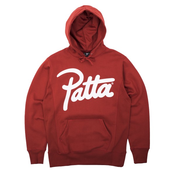 Patta Script Logo Hooded Sweatshirt