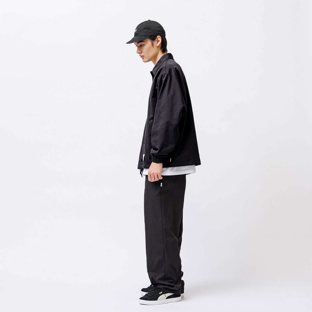 [美品] WTAPS CHIEF JACKET 241TQDT-JKM02 WTAPS Chief/ Jacket/ CTRY. Satin. League | Black