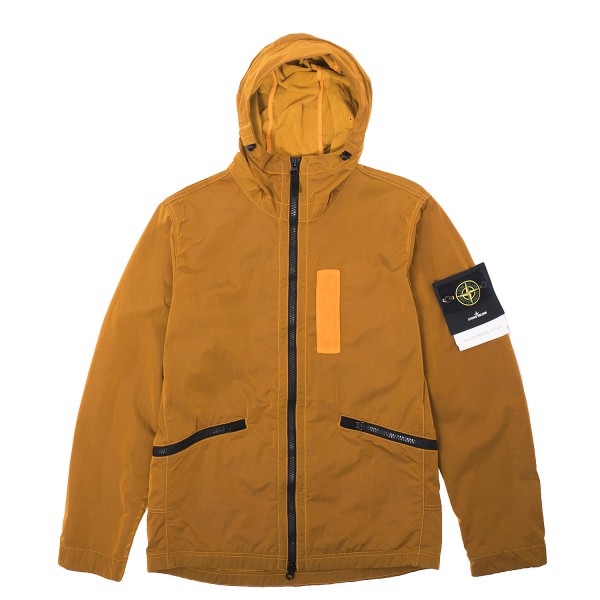 Stone Island Nylon Metal Flock Hooded Jacket