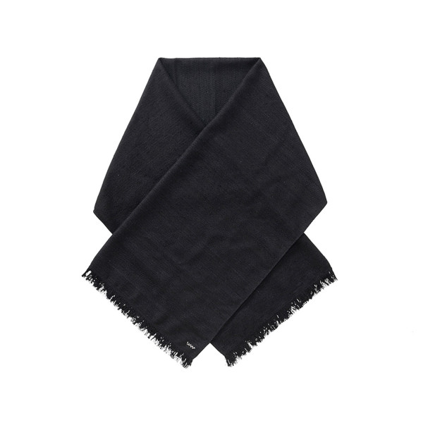 36978 Visvim Tussar Silk Stole 0125203003001 Black