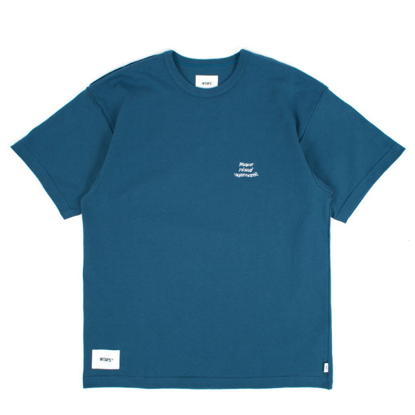 Wtaps Lim T-Shirt 251ATDT-CSM13 Teal