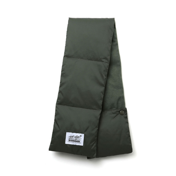 Neighborhood NH x Eddie Bauer Down Muffler 252BXNH-AC02 Olive Drab