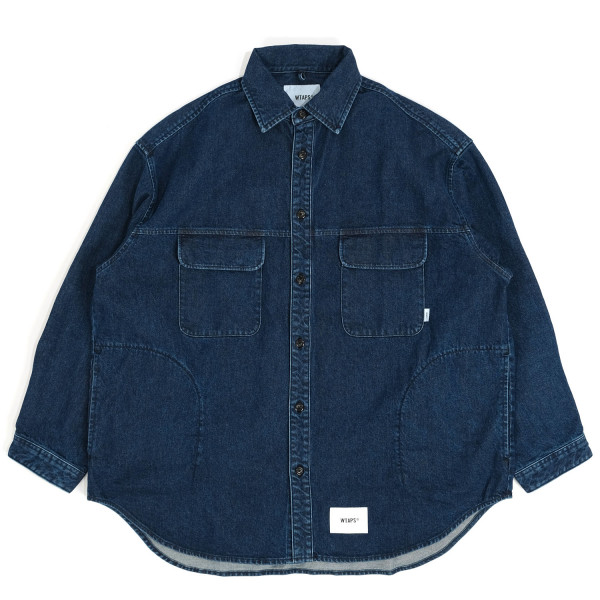 Wtaps WCPO 01 Denim Overshirt