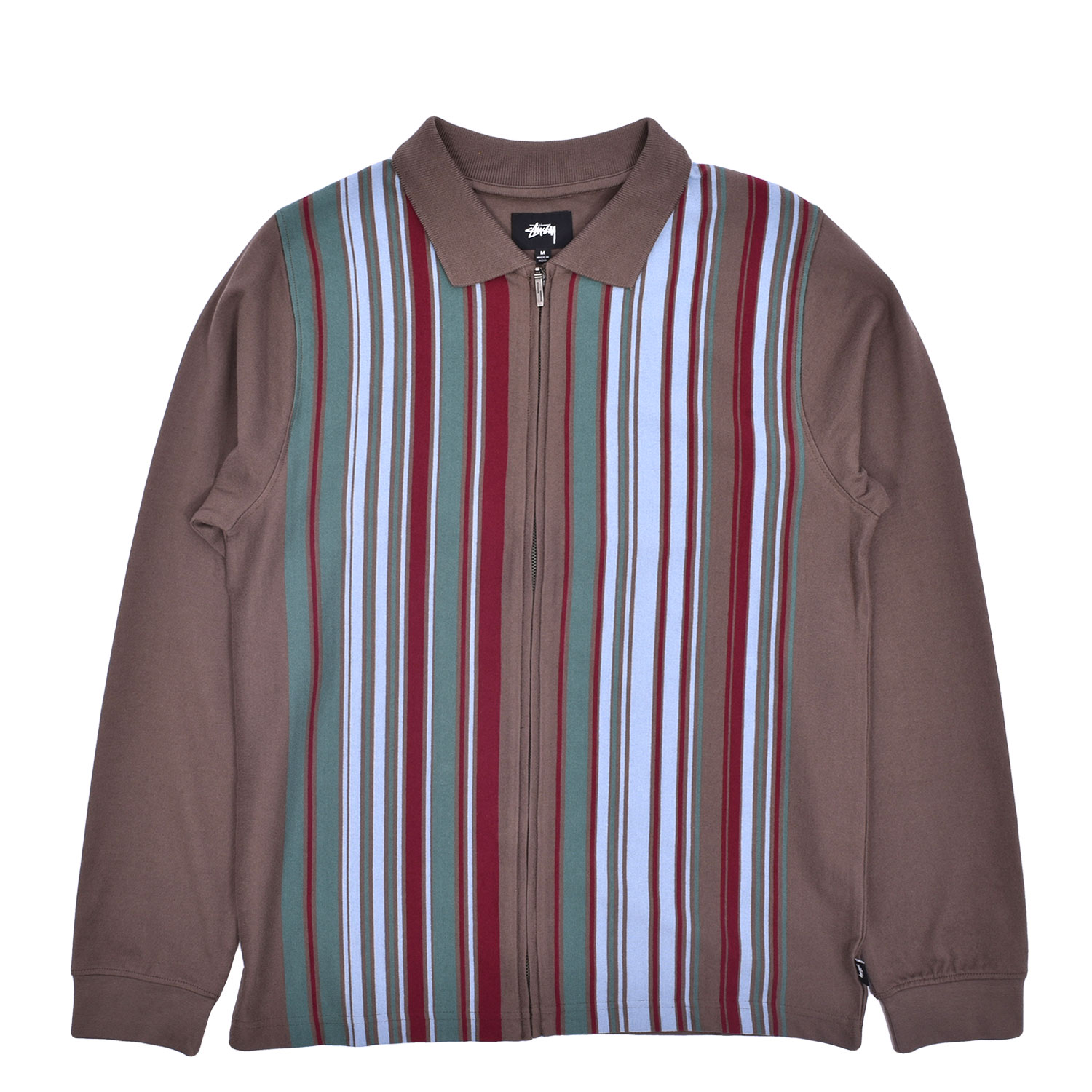 stussy zip polo