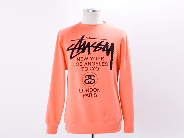 Stussy World Tour Crewneck Sweatshirt