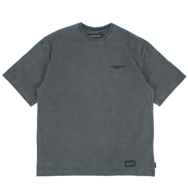 Neighborhood Pigment Dyed Crewneck T-Shirt 251FPNH-CSM13 Black