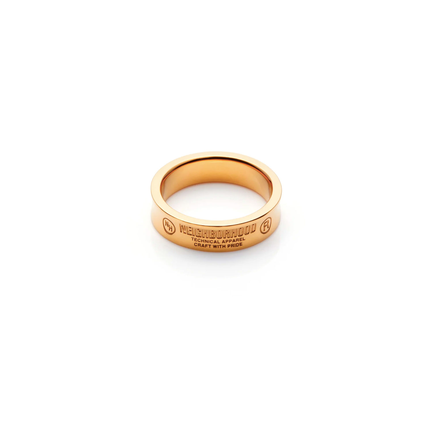 NEIGHBORHOOD GOLD PLAIN RING 17号 Neighborhood-Gold-Plain-Ring-