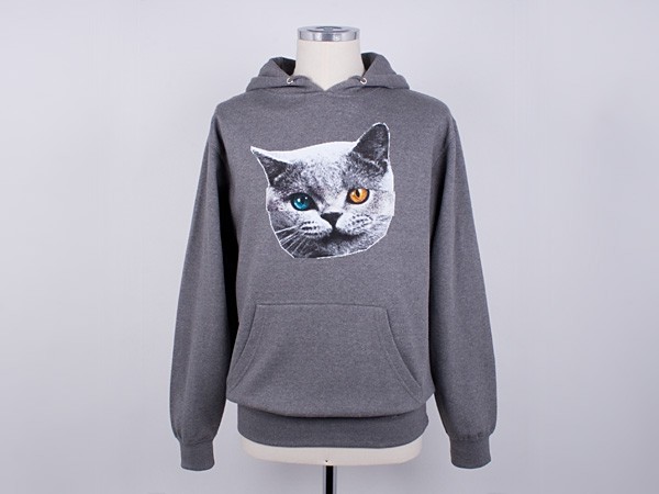 Odd Future Shark Cat Hooded Sweatshirt