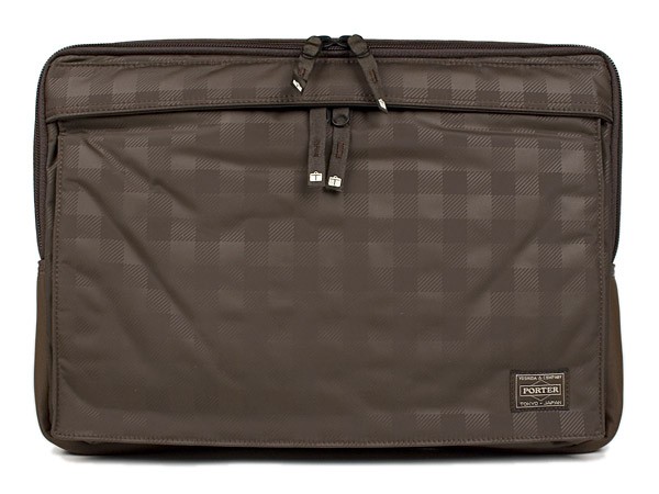 Head Porter Brownie Gingham Mac Book Pro Bag (15)