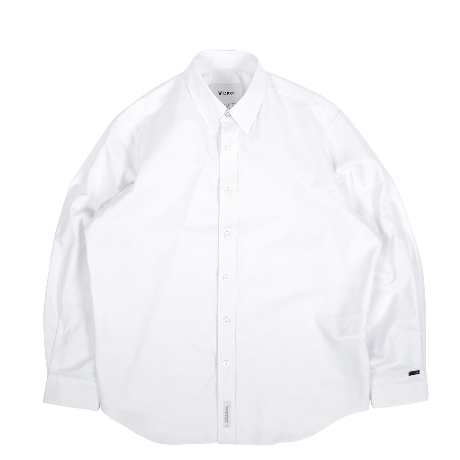 WTAPS-Identity-LS-Cotton-White