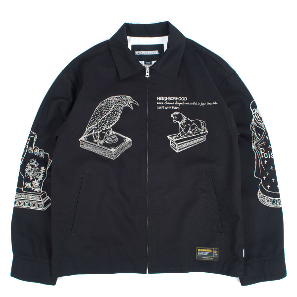 Neighborhood Souvenir Jacket 261ZANH-JKM03 Black