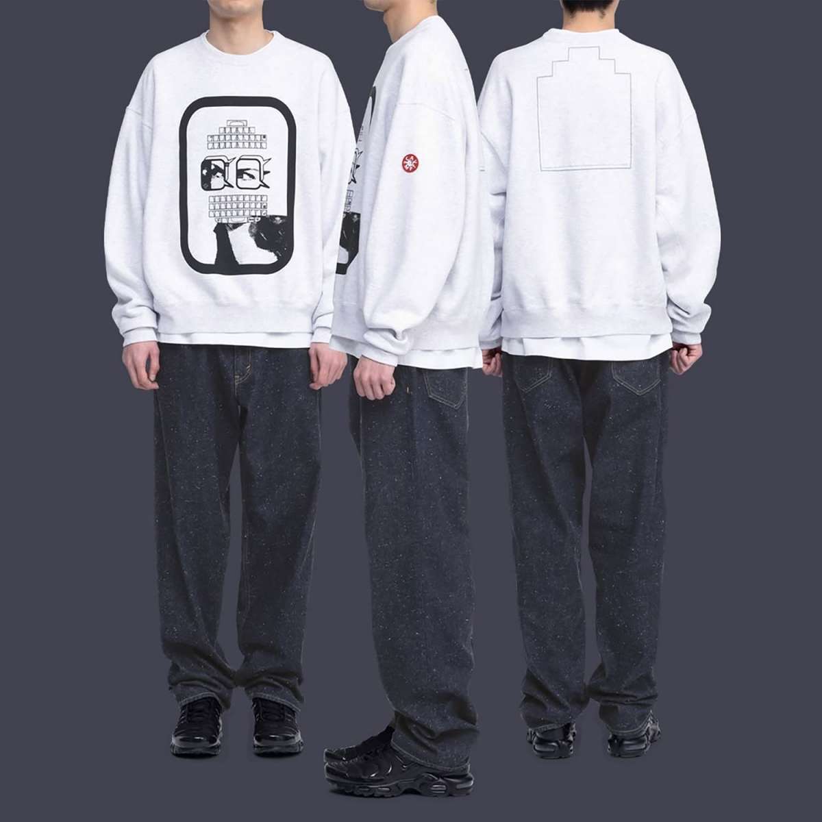 Cav Empt MD 00-38 Crewneck Sweatshirt | FIRMAMENT - Berlin Renaissance
