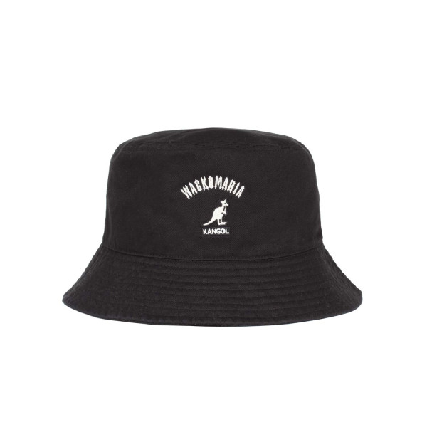 Wacko Maria Kangol Washed Bucket Hat 26SS-WMA-HA01 Black