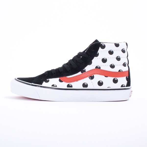 stussy x vans sk8 hi 8 ball