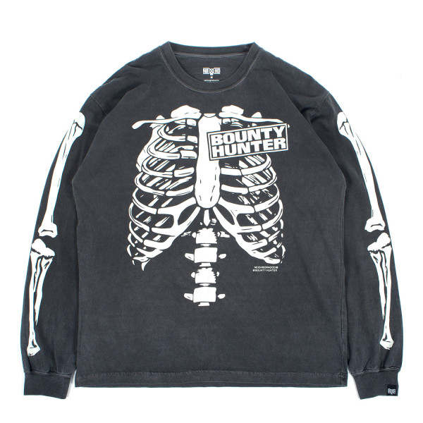 Neighborhood NH x Bounty Hunter LS-1 T-Shirt 251PCBHN-LT01 Black