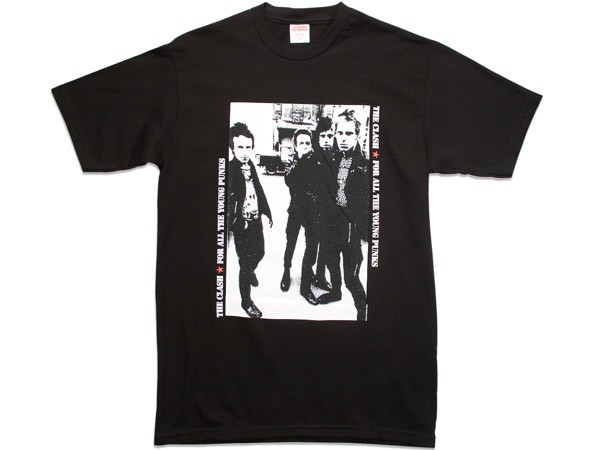 Supreme The Clash Young Punks T-shirt 