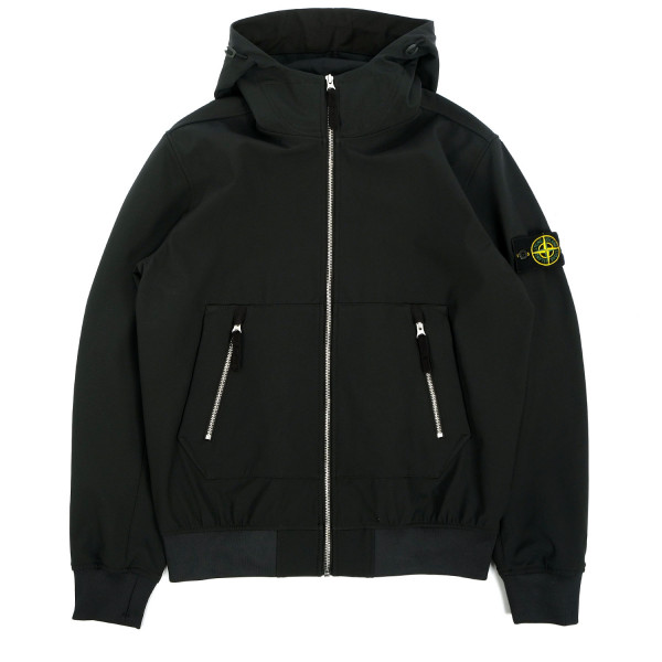 Stone Island Hooded Soft Shell Jacket