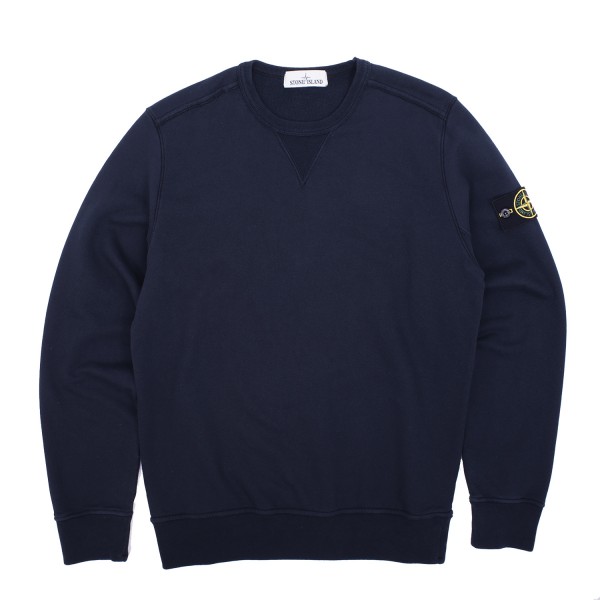 Stone Island Cotton Jersey Crewneck Sweatshirt