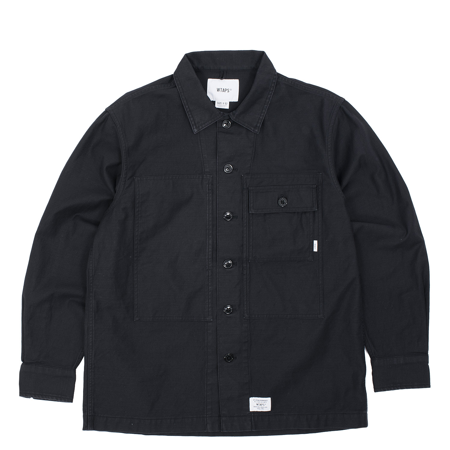 wtaps HBT ジャケット　M 黒　black hbt ミリタリー wtaps HBT ジャケット M 黒 black hbt ミリタリー