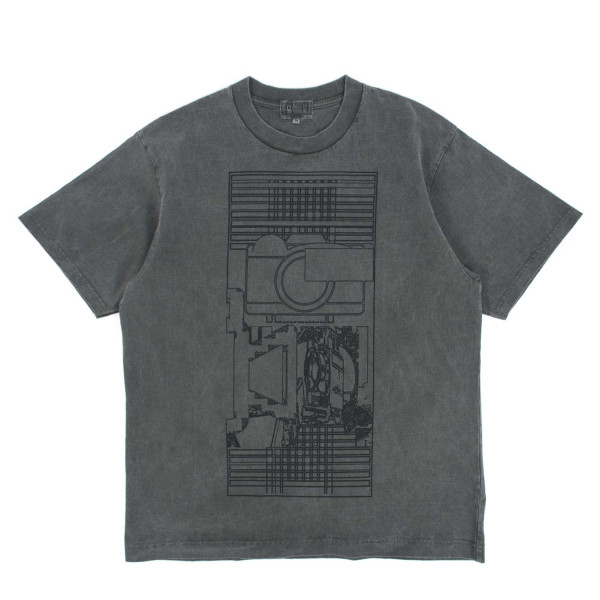 Cav Empt Overdye MD The Camera T-Shirt CES29T15 Charcoal