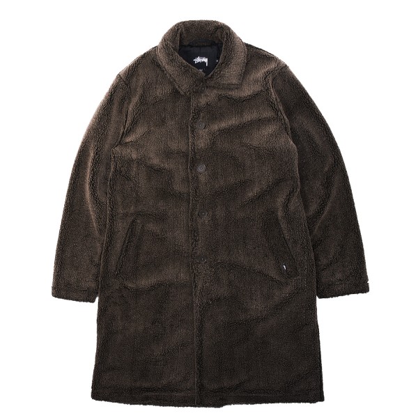 Stussy Sherpa Mac Coat