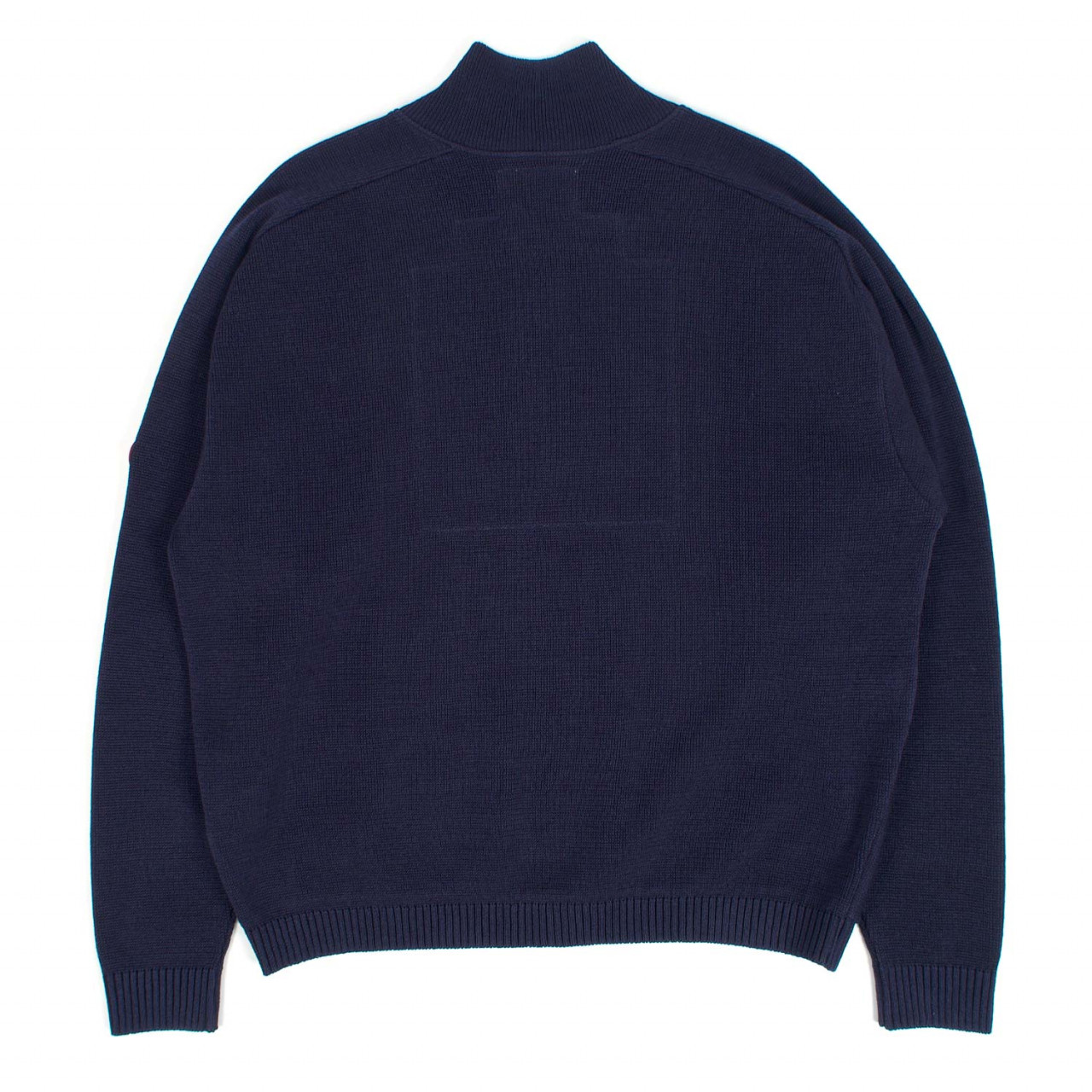 CAV EMPT 하프 버튼 업 니트 스웨터