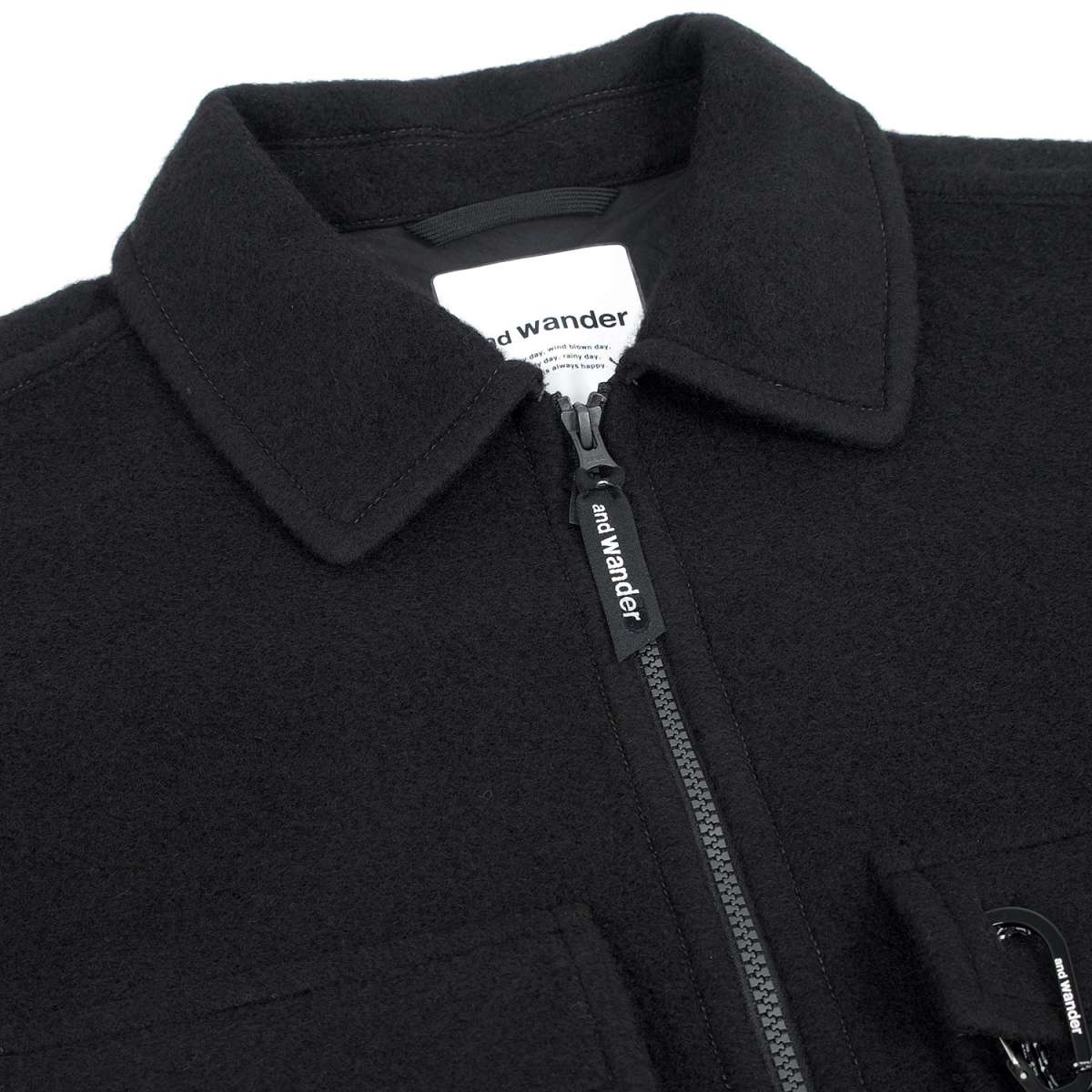 and Wander Wool Shaggy Zip Jacket | FIRMAMENT - Berlin Renaissance