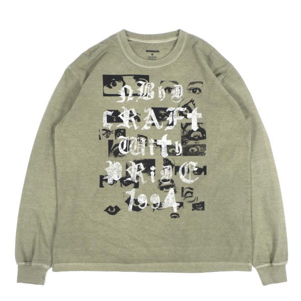 Neighborhood NH LS-5 T-Shirt 261PCNH-LT05 Olive Drab