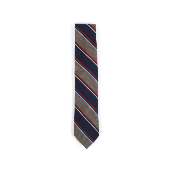 Visvim Stripes Necktie 0126203003002 Navy