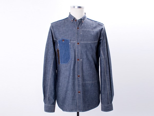 Comme des Garcons Junya Watanabe MAN Mixed Chambray Shirt