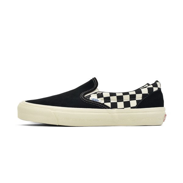 vans vault og classic slip on lx checkerboard