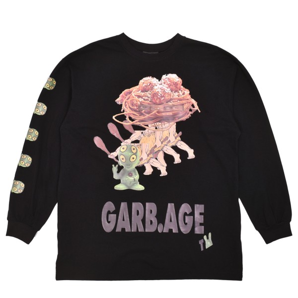 Garbage TV Spaghetty Monster Longsleeve T-Shirt