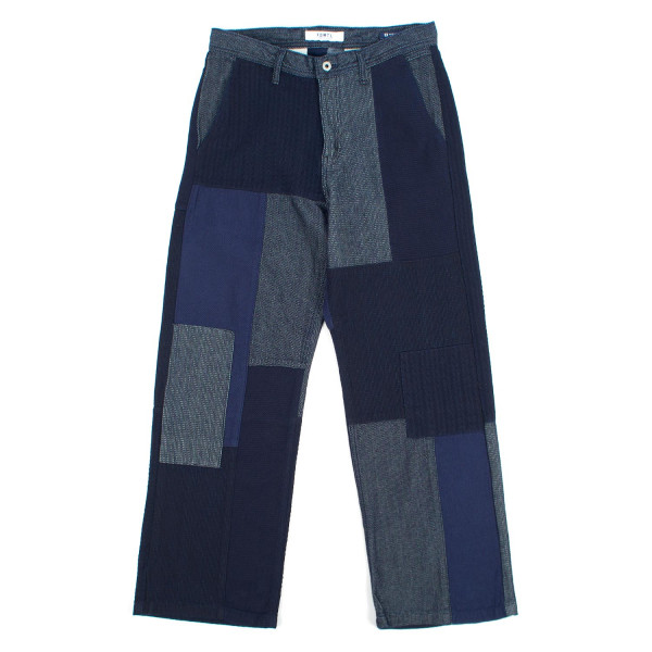 FDMTL Patchwork Rinse Pants FA26PN11R Indigo