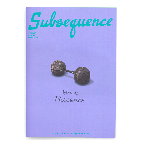 Visvim Subsequence Magazine Vol. 5