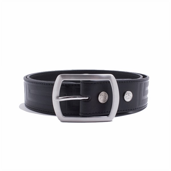 Stussy S Leather Belt | FIRMAMENT 