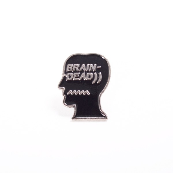 Brain Dead Brain Dead 4 Life Enamel Pin