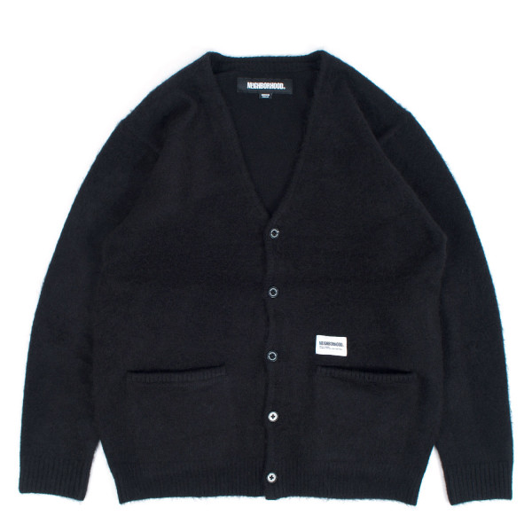 Neighborhood Mohair Cardigan 25213NH-KNM01 Black