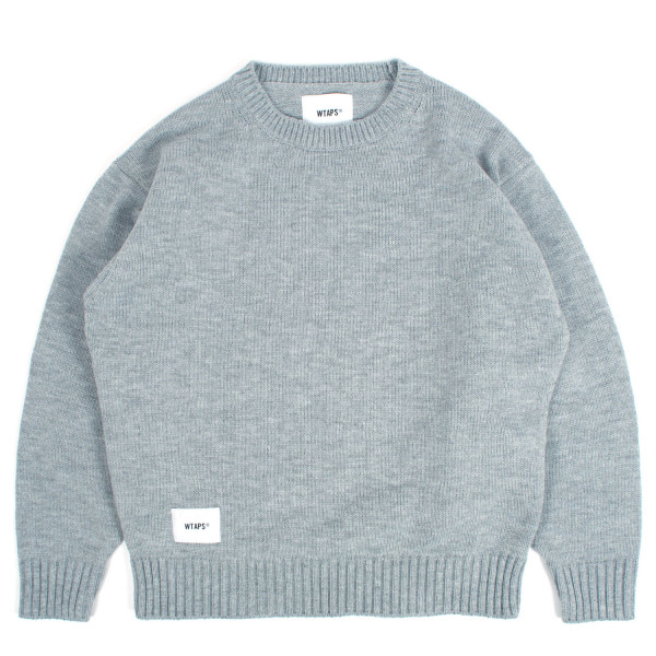 Wtaps AFA Crewneck Knit Sweater 252MADT-KNM01 Grey